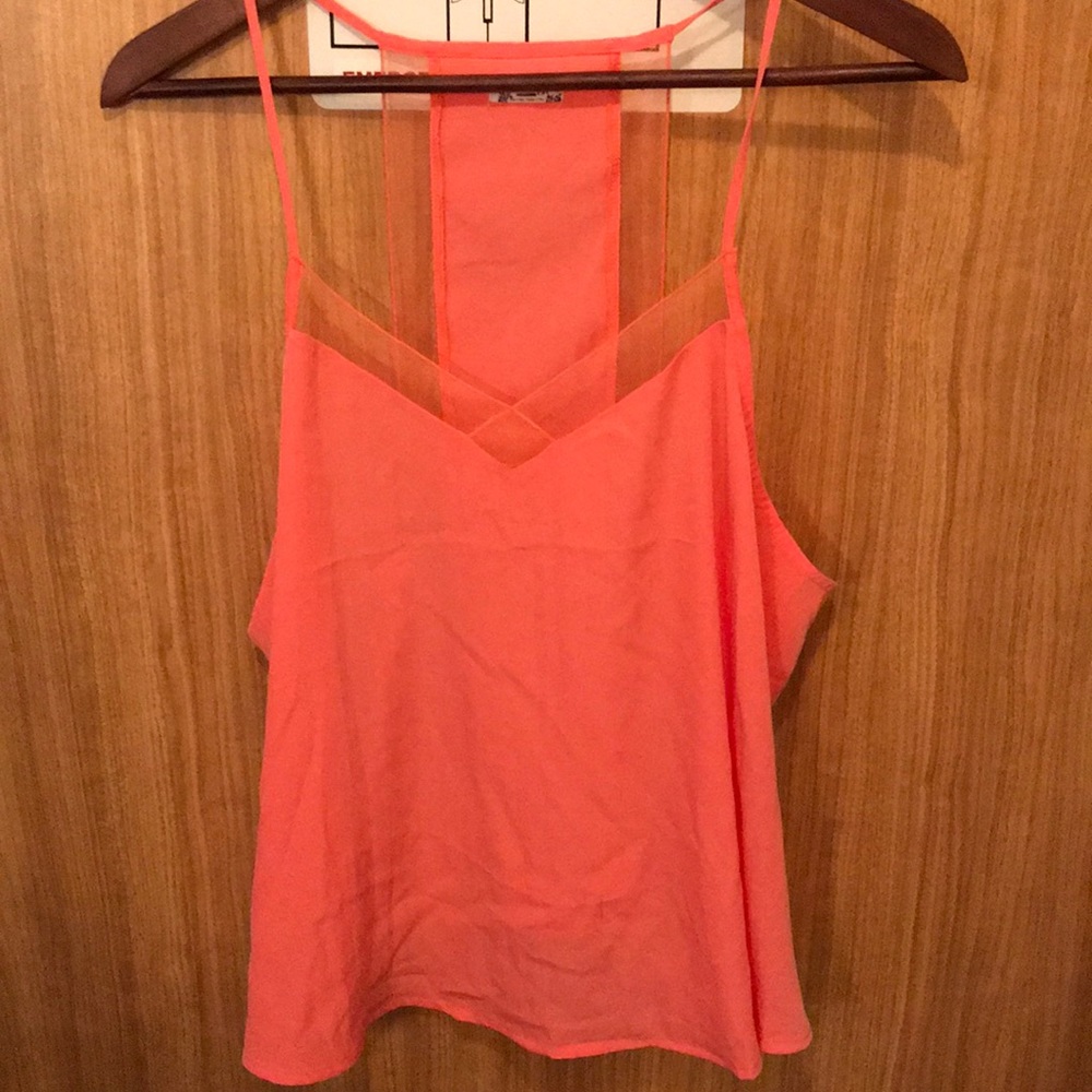 NWOT Free People Pink top size large